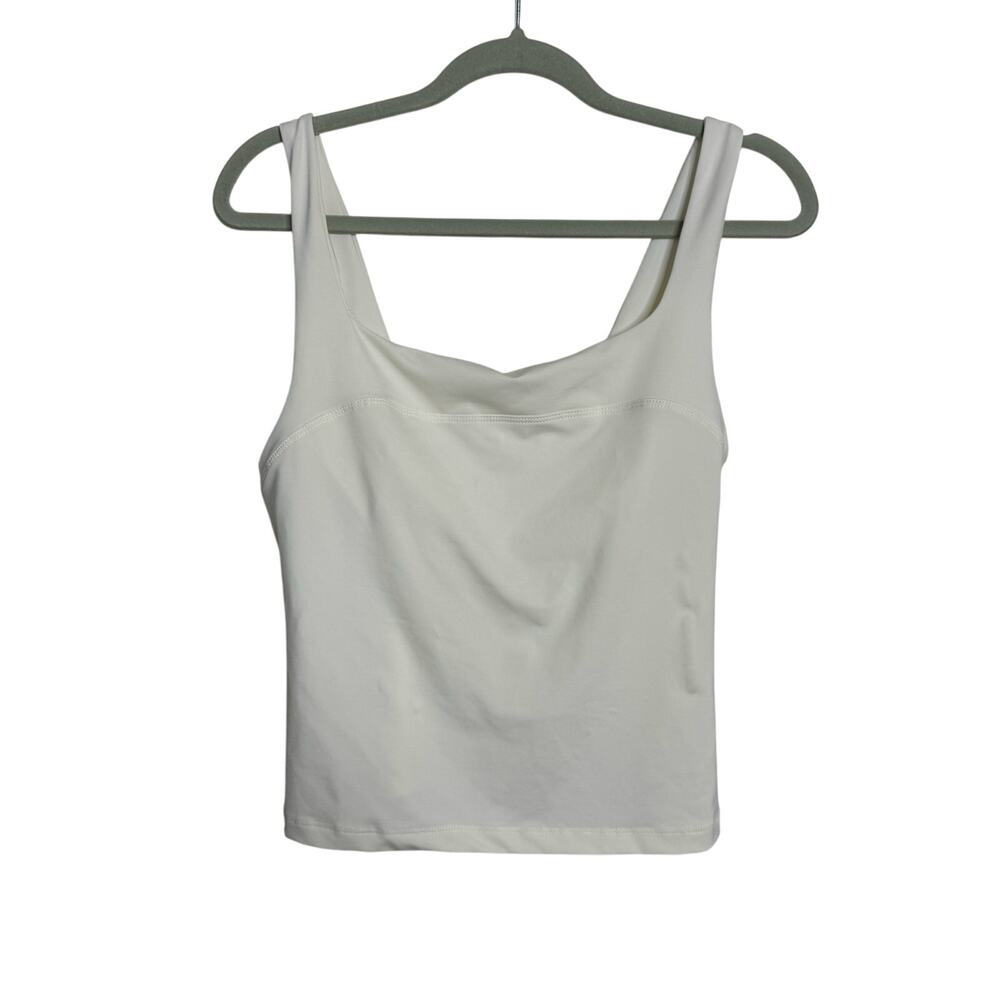 Ciao Lucia Tank Top Women's XL White Crop Made in Los Angeles USA - Picture 1 of 7